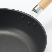 無印良品 鍋としても使える こびりつきにくいフライパン 深型 ガス火専用 約直径28cm 良品計画