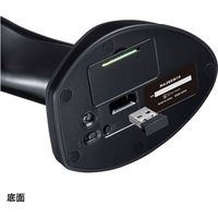 サンワサプライ ワイヤレスエルゴノミクススティックマウス MA-ERGW19 1個（直送品）