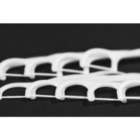 フレッシュ フロスピック 歯ぐきにやさしい ふんわりデンタルフロス 1パック（50本入）デンタルプロ