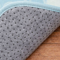 センコー となりのトトロ 森のパズル ふんわり柔らかマット 約50×180cm グリーン TOI230501 1枚（直送品）