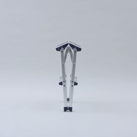 YAMAZEN 天板が広くて安心なアルミ幅広踏み台 2段 YM-DB02SG(DBL) 1台