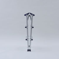 YAMAZEN 天板が広くて安心なアルミ幅広踏み台 3段 YM-DB03SG(DBL) 1台