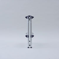 YAMAZEN 開閉簡単 取っ手付き アルミ踏み台 2段 YM-DA02(DBL) 1台