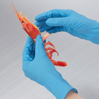 【アウトレット】【使いきりニトリル手袋】ソフトニトリル手袋パウダーフリー 厚手 ブルー M 1ケース（100枚×60箱入） 帝人フロンティア