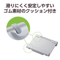 タブレット スマホスタンド 卓上 据置 アルミ素材 折り畳み式 シルバー TBWDSCMPTSV エレコム 1個（直送品）