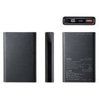 サンワサプライ モバイルバッテリー(10000mAh・PD20W・ブラック) BTL-RDC27BK 1個