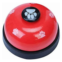 わんにゃん コールベル アソート（白、赤、ピンク）1個 アステル 犬 猫 おもちゃ