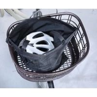 川住製作所 HCー101BK ヘルメットカバー ブラック 1セット(4枚)（直送品）