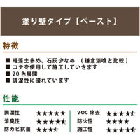 ワンウィル FINISH ONE 珪藻土 18kg グリーン 209327 1缶（直送品）