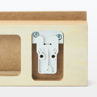 無印良品 壁に付けられる家具長押マグネット付き オーク材突板 44cm 良品計画