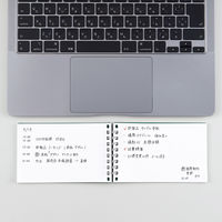 リヒトラブ Mutual オープンリングノート メモLサイズ テラコッタオレンジ N2670-4 1セット(5冊)（直送品）