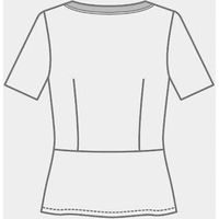 オーバーブラウス 17号 グレー系 GOBL-2301-B5 1着 サーヴォ（直送品）