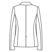 ジャケット 5号 黒 GJAL-2165-B9 1着 サーヴォ（直送品）