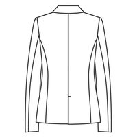 ジャケット 9号 紺 GJAL-2165-K3 1着 サーヴォ（直送品）