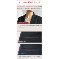 ジャケット 5号 黒系 GJAL-2257-B6 1着 サーヴォ（直送品）