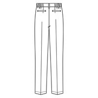 男女兼用パンツ 3L ブラック TR1102-B9 1着 サーヴォ（直送品）