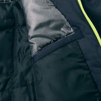 サンエス 雷神防寒ブルゾン 9ブラック 5L BO31810 1着（直送品）