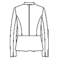 ジャケット 15号 黒系 GJAL-2352-B5 1着 サーヴォ（直送品）