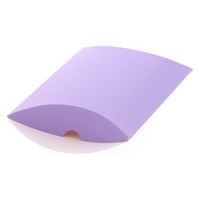 ＨＥＩＫＯ ギフトボックス　ピロー型 ＡＸー６ パステルパープル 006901002 1セット(10枚入×10袋 合計100枚)（直送品）