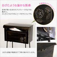 ホームテイスト Fiory(フィオリ) ガーデンポスト ブラック SH-05-35500 1台（直送品）