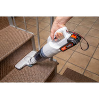 ファミリー・ライフ 充電式コードレスハイパワークリーナー 6点セット+予備バッテリー ホワイト 0423110 1個