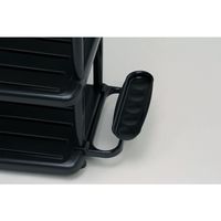 和泉化成 シューズラック5段 シングル BK 3101BK 1個