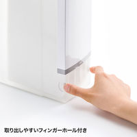 サンワサプライ ブルーレイディスク対応ファイルケース(104枚収納・クリア) FCD-FLBD104CL 1個