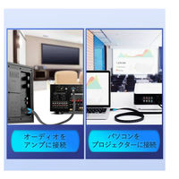 薄型HDMIケーブル 10m 薄型 HDMI2.0 4K60Hz ブラック VA-0799 1本 VENTION