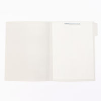 無印良品 発泡ポリプロピレン個別フォルダ A4用 4枚組 ホワイトグレー 良品計画