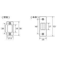 和気産業 ステン三角ゴンベ チュウ VB-052 1セット(8個)（直送品）