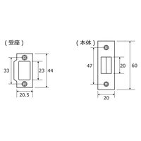 和気産業 三角ゴンベ ダイ VB-050 1セット(6個)（直送品）