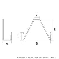 和気産業 Kabette(カベッテ) BOOKフック 白 KA-G01 1セット(6個)（直送品）