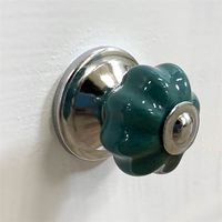 和気産業 セラミックつまみ グリーン 28mm×28mm×13mm IK-156 1セット(10個)（直送品）