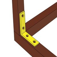 和気産業 カラー特厚金折 GL 縦62.4mmX横62.4mmX幅16mm IH-159 1セット(26個)（直送品）