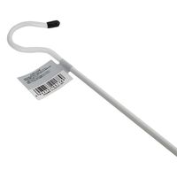 和気産業 カラーSカン ロング 白 33mmX40mmX500mm SS067 1セット(18本)（直送品）