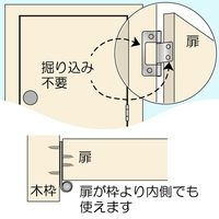 和気産業 ステンフラッシュ丁番 64mm ヘアーライン 2枚 VF-037 1セット(12枚:2枚×6パック)（直送品）