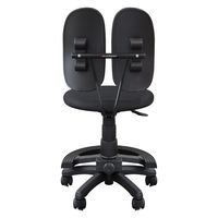 DUOREST オフィスチェア DUOREST FIT 着脱式足置き付き グレー DR-286BY(GY) 1台（直送品）