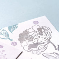 シヤチハタ スタンプ台 いろもようシリーズ 光彩 専用インキ 藤色 SAC-8G-PV/H 1個