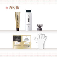 クレオディー テクリアリーカラー エメラルドアッシュ 乳液タイプ ダリヤ 白髪用 ヘアカラー