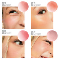 kaja（カジャ）　チーキースタンプ06　ピンク　サン・スマイル