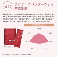 SIRTFL アクティブパウダークレイ酵素洗顔 30包×2個 ジョージオリバー