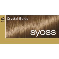 syoss（サイオス） オレオクリーム ヘアカラー 1B クリスタルベージュ 白髪染め ヘンケルジャパン