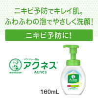 メンソレータム アクネス 薬用ふわふわな洗顔料 160mL