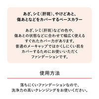 資生堂 スポッツカバー ファウンデイション（ベースカラー） S100 20g 資生堂