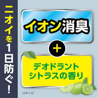 メンズあせワキパット Riff（リフ） ホワイト デオドラントシトラスの香り 10組（20枚）汗ワキパッド 小林製薬
