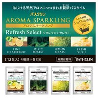 アロマスパークリング リフレッシュセレクト 30g×12包 4種（各3包）アソート アース製薬