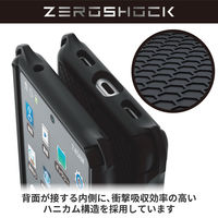 Google Pixel 7a ケース ハイブリッド 衝撃吸収 軽量 ブラック PMWP231ZEROGBK エレコム 1個