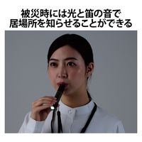 懐中電灯 LEDライト ランタン 災害救助笛 小型 電池式 防水・防塵 IP44 オリーブ DE-KD03OV エレコム 1個