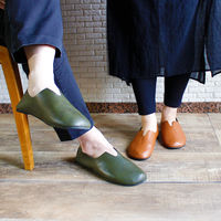 パラデック レ プリエノイエ 携帯スリッポンSキャメルブラウン PLN-4BR 1足