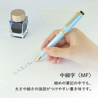 セーラー万年筆 四季織 雪月空葉 春空 万年筆 MF(中細字) 101624301 1本